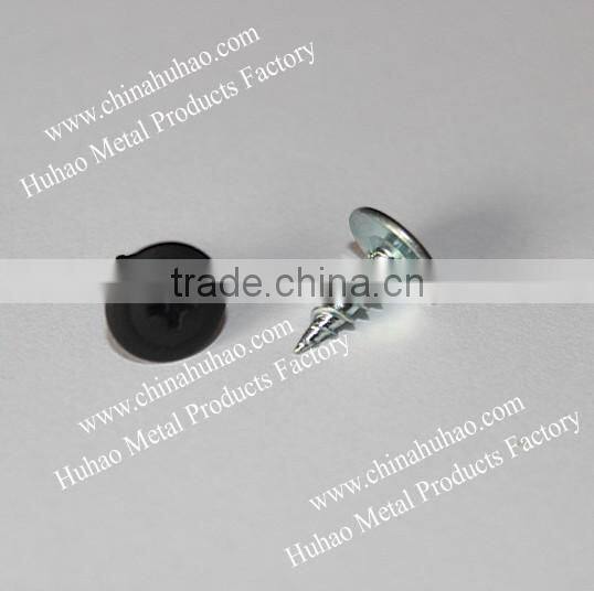 Hot ! 4.2x25mm black truss head self tapping screw