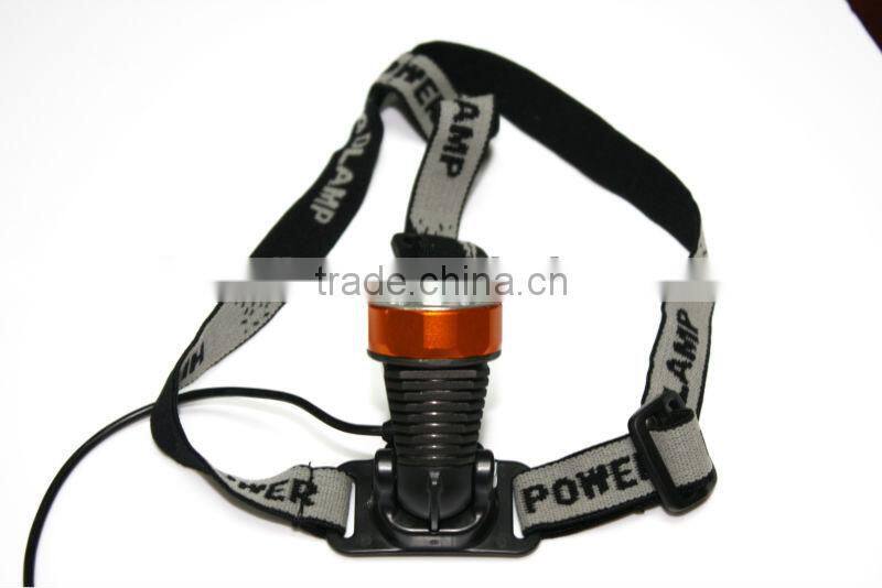 2013 Trustfire Portable 3868 -H6 led headlight CREE XMLT6 400lm rechargeable led headlight from China original factory
