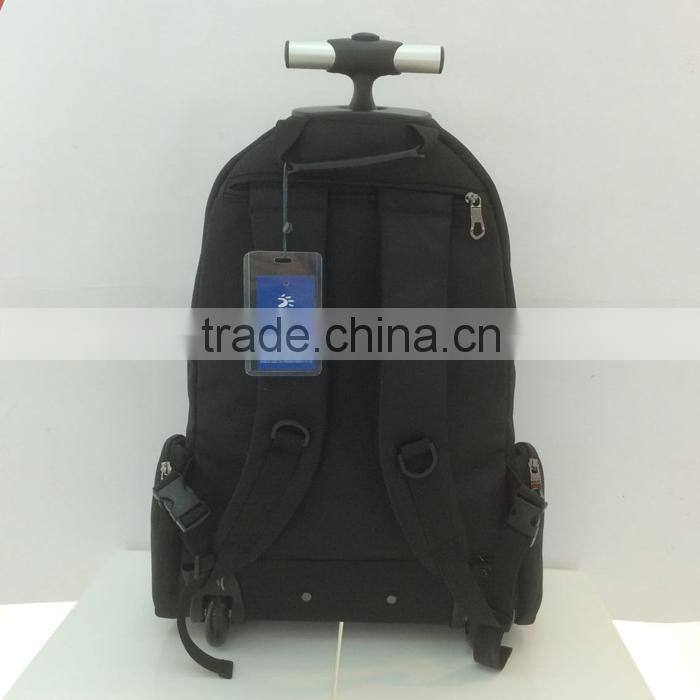Trolley Backpack For Travel 1680D Trolley Laptop Backpack