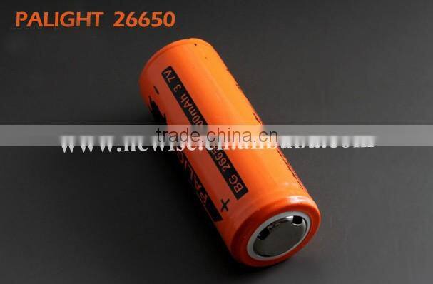 PALIGHT BG 26650 4000 mAh 3.7V Li-ion Protected Battery