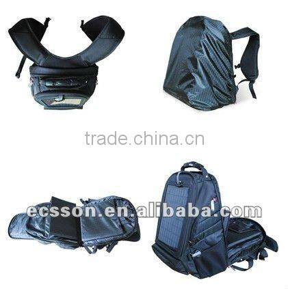 12000mAh Hotsale solar backpack for Laptop