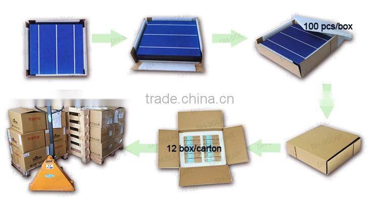 20.4% High Efficiency Cheap Solar Cell from China DH Solar For Sale