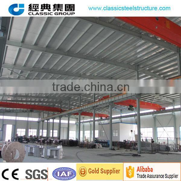 low cost prefabricated steel structure warehouse/steel structure