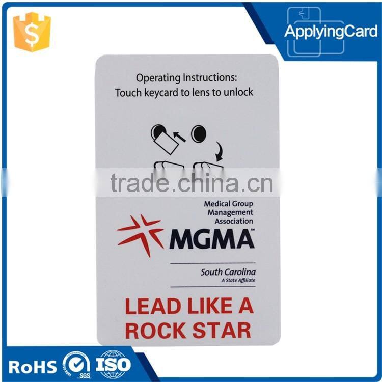 125 Khz T5577/TK4100 Proximity access control hotel key RFID card printing