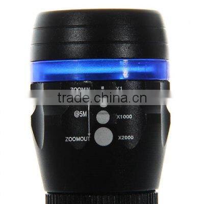 1w 3w aluminum led flashlight