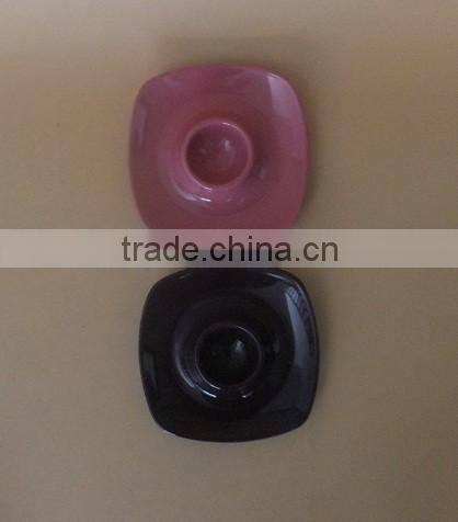 Color glaze porttery Egg plates and dishes small ceramic egg plates bulk porcelain egg plates