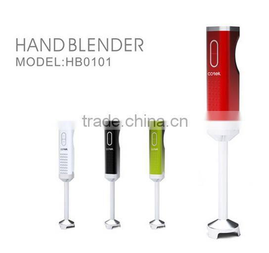 home appliance Dots design 550W powerful hand blender with S/S hand blender parts/ cixi hand blender