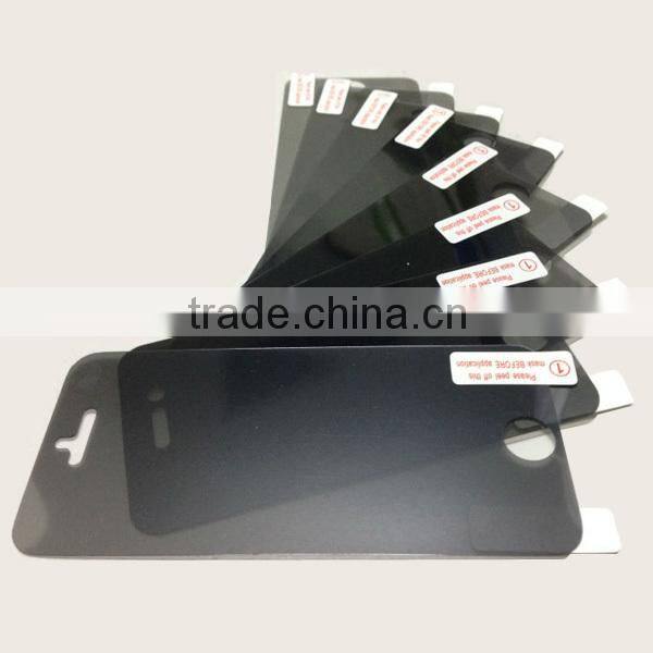 PET Privacy Clearly protected series screen protector for phone 5s 6s and note3