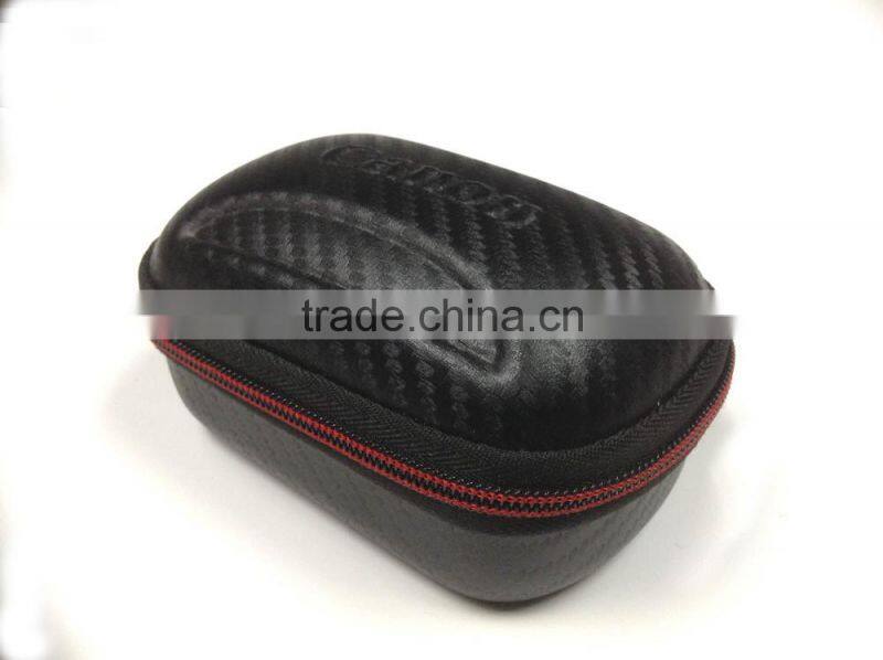 GC---Personal design cute PU leather cover camera eva box package