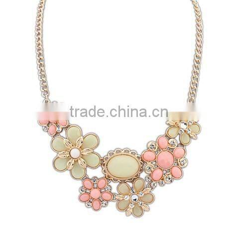 Top Quality Flower Shourouk Vintage Pendant Statement Necklace Women Necklaces & Pendants Fashion Necklaces for Women 2014