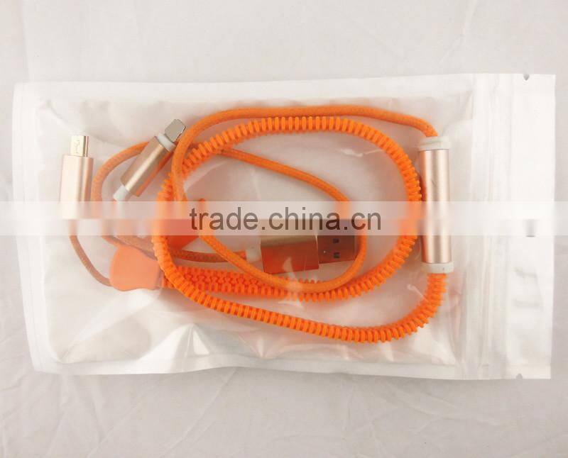 cheap price LED light data cable USB charging sync cable for phone charger