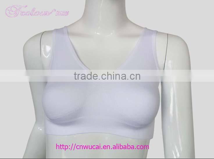 nude bra skin color underwear seamless sports bra