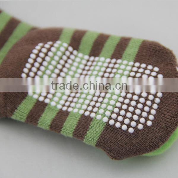 GSBT-15 Bulk custom striped design cotton full terry italian baby socks doll socks wholesale