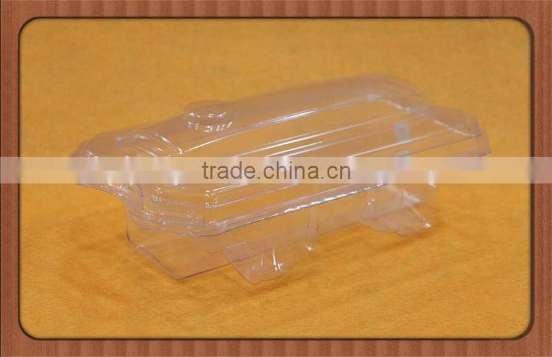 wholesale high quality luxury blister insert with flocking,PS flocking tray for personal care