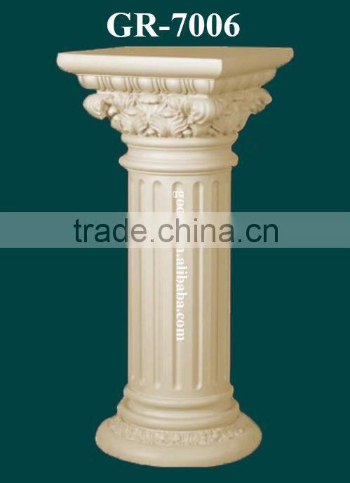 European-style Polyurehtane Decorative Columns for Modern Houses and Weddings