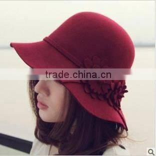 Wool Felt Ladies Fashion Hats