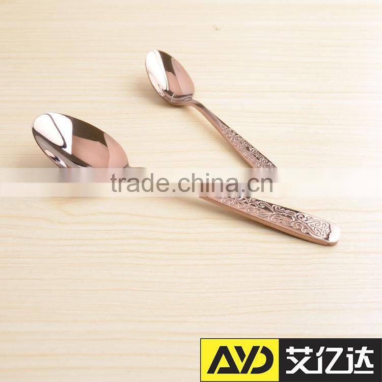 Cutlery Set 72! stainless steel gold plated cutlery