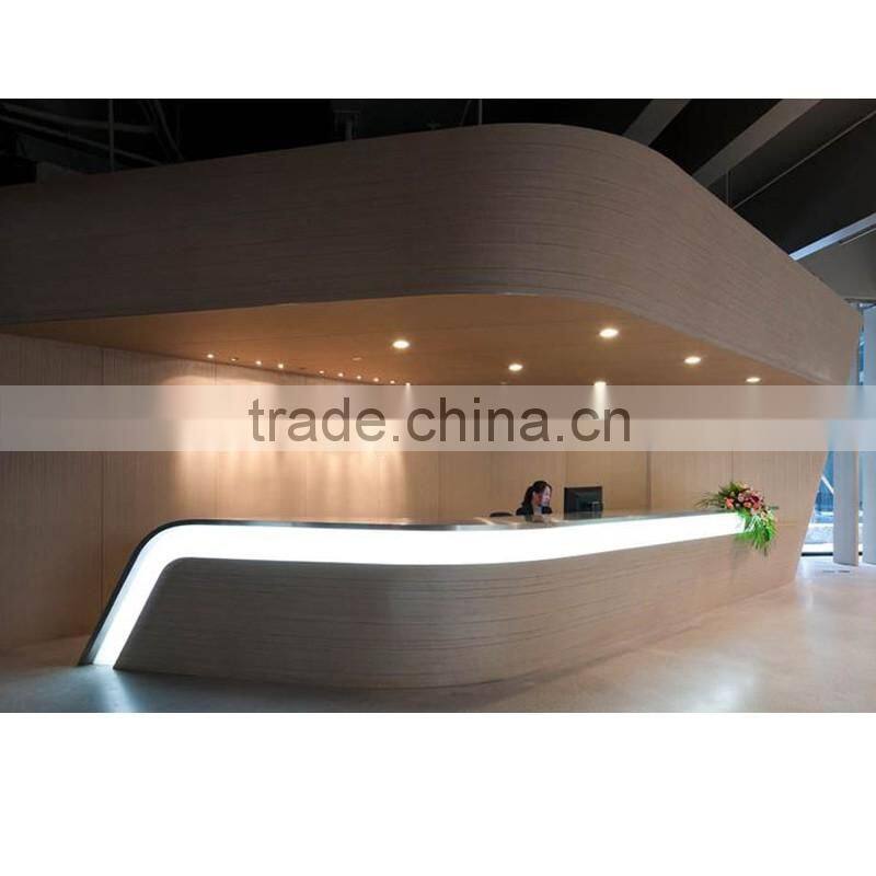 Commercial furniture general use and wood style bar counter