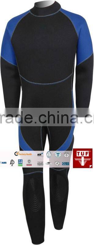 Wet suit for diving, surfing