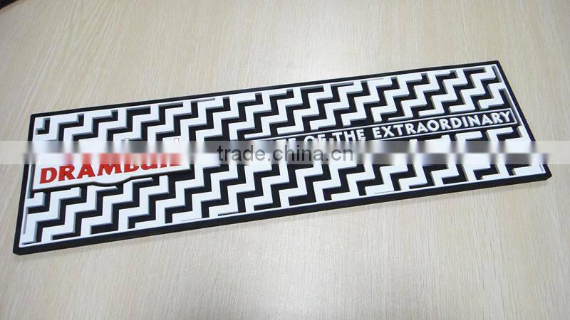 Custom design Brand LOGO Nonslip bar mat