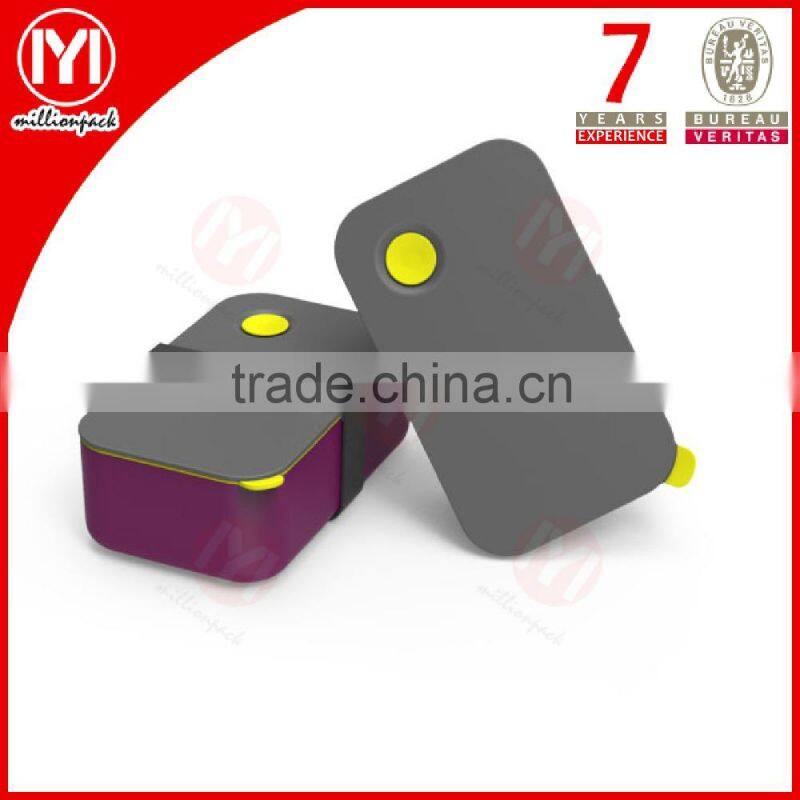 BPA free High quality Plastic Lunch/bento Box with lid