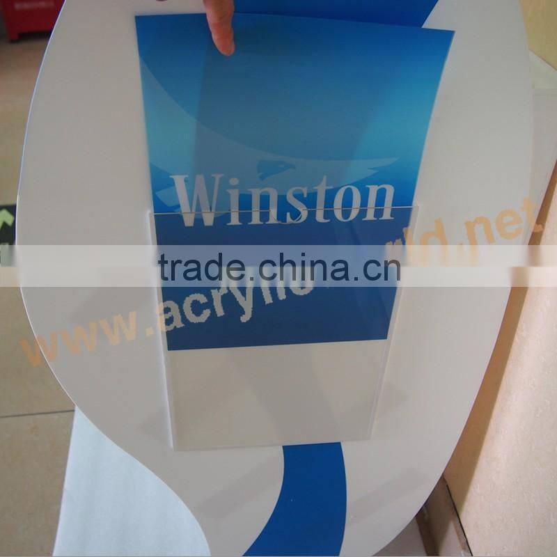 Customized Counter Acrylic Cigarette Display Case