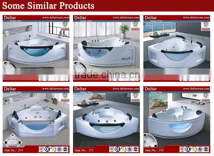 Bathroom Double person Corner Bath tub ,Two Person Sex Bath tub