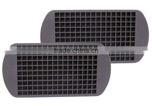 160-hole Mini Silicone Ice Cube Trays for Whiskey Cocktail Party