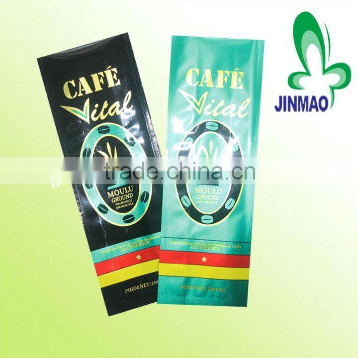 Plastic food grade packaging coffee bag