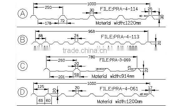 metal roof panel double layer roll forming machine
