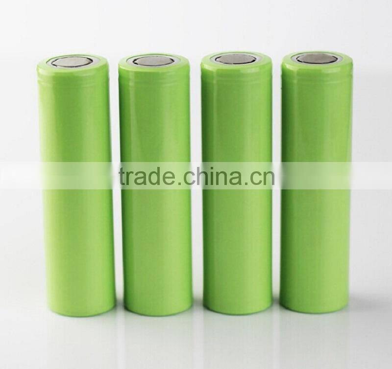 pure ternary high discharge rate Li-ion battery 18*65mm 2000mAh for electric vehicles