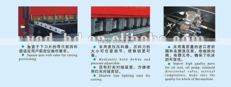 HSA25/10 CNC Hydraulic Swing Beam Shear