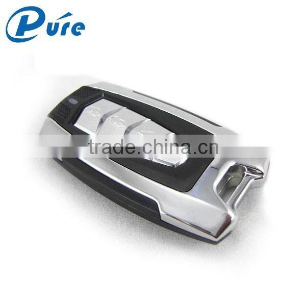 3-button with Flip Key Metal Anti-hijacking Car Alarm/Keyless Entry Remote Control