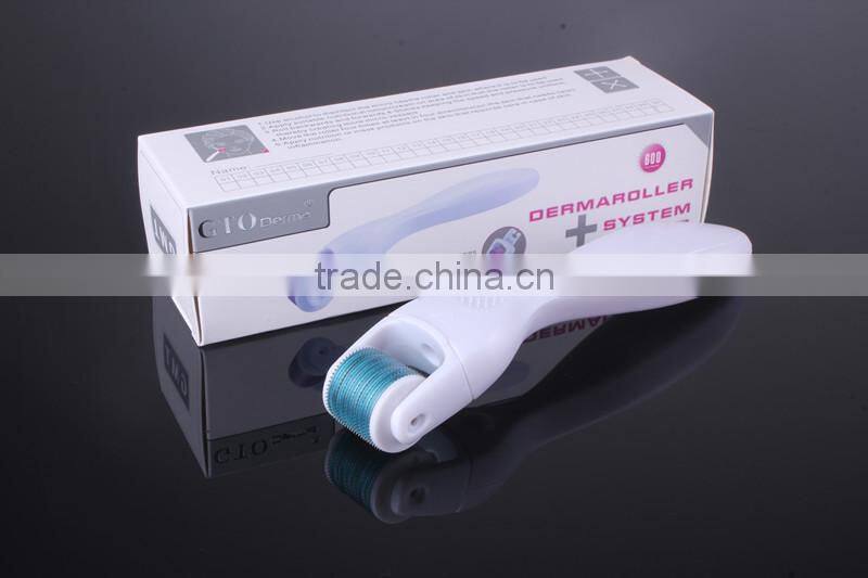Derma Rolling System Type and CE Certification rechangeable derma roller 600 needles