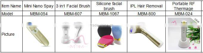 Hot and cool Facial Steamer keep your face smooth and moist and watery