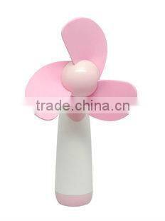 promotional gift handheld mini fan/battery operaed handy fan for kids
