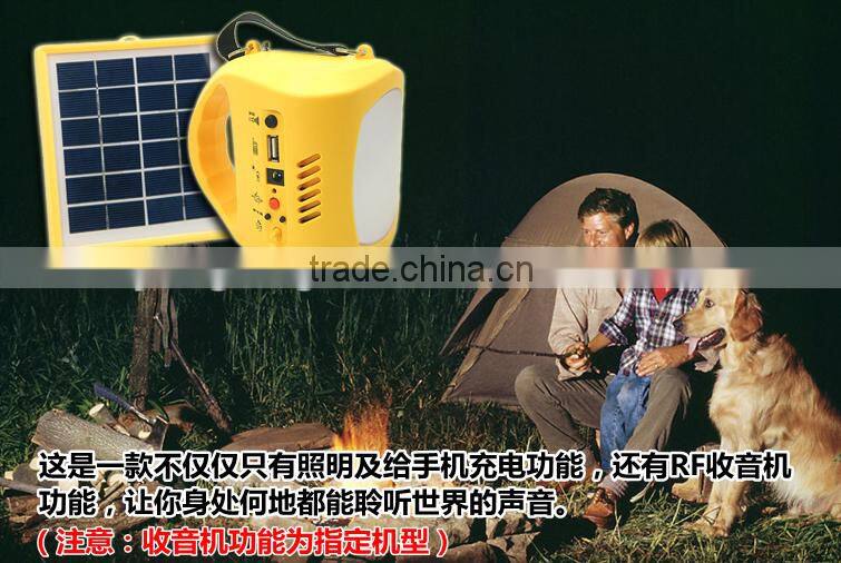 Hotsale solar led light outdoor with mobile charge function