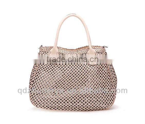 PU handmade tote bag for women in 2015