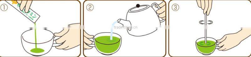 High quality green world health products juice made in Japan