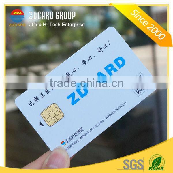 4C Printed SLE 5528 Contact Smart Card