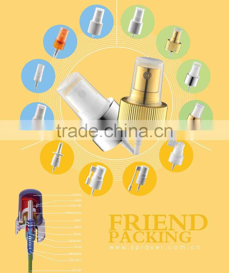 360 degrees of spray nozzle side can inversion 20/410 perfume spray plastic nozzle