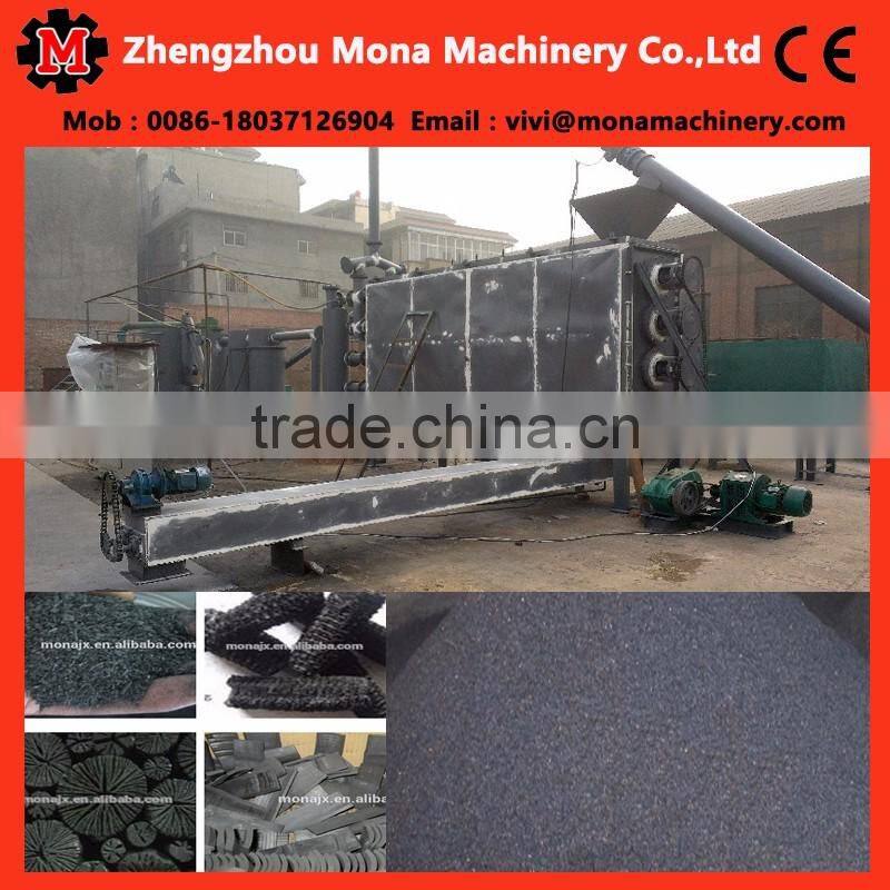 Smokeless Continuous Carbonization Furnace/Wood sawdust Charcoal Carbonization furnace / coconut shell carbonization kiln