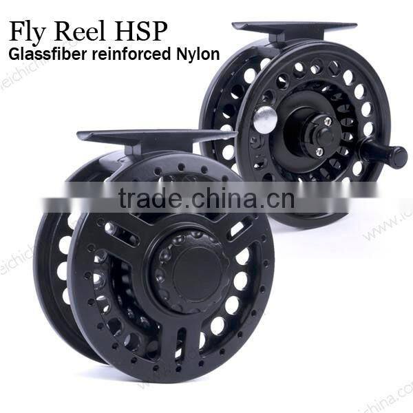 in stock Glassfiber Reinforced hard plastic fly reel