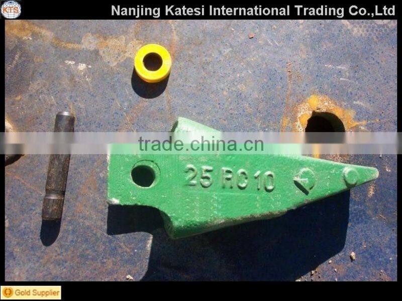 25RC10 excavator spare parts forged bucket teeth tooth point