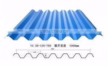 corrugated building materials wall and roofing galvanized steel sheet