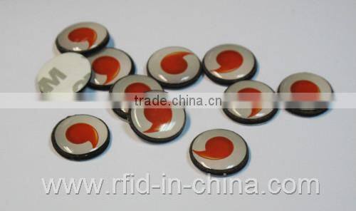 Low Price RFID 13.56 MHz Adhesive RFID Metal Tag, HF Tag for Metal Asset Tracking System