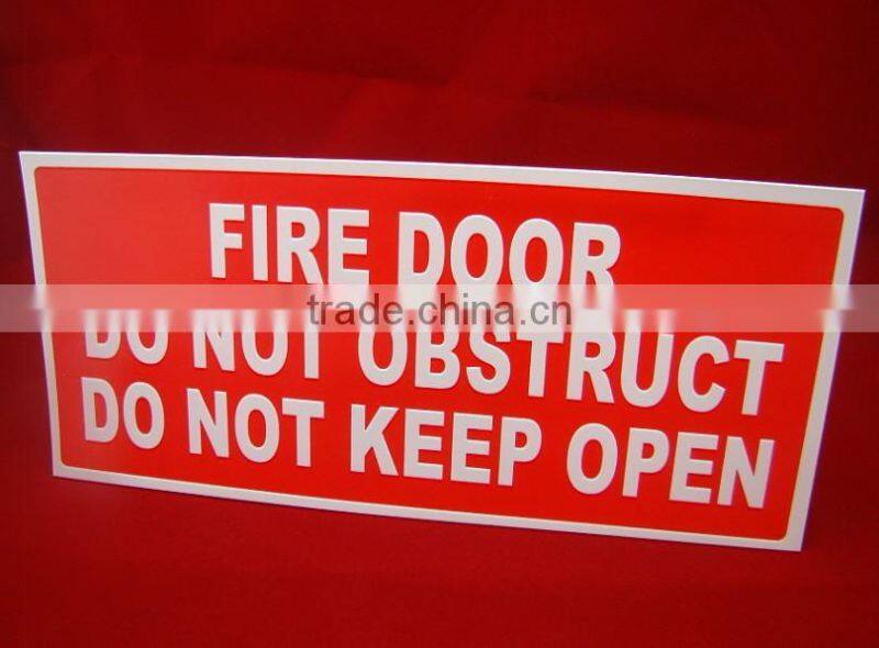 safety reflective warning signs