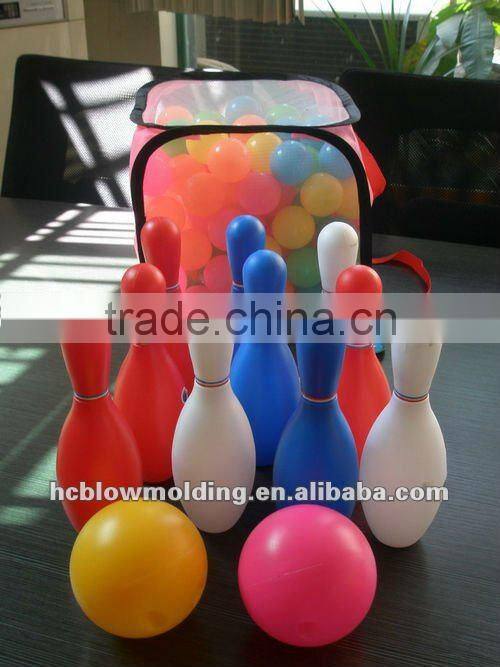 OEM Blow Molding Children's Toy Plastic Bowling Ball Mould Design