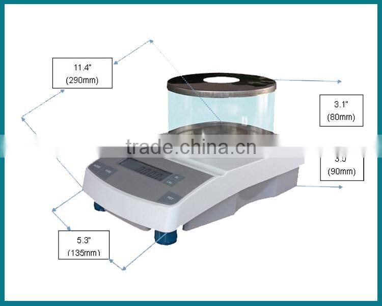 0.01g precision loading electronic weight balance
