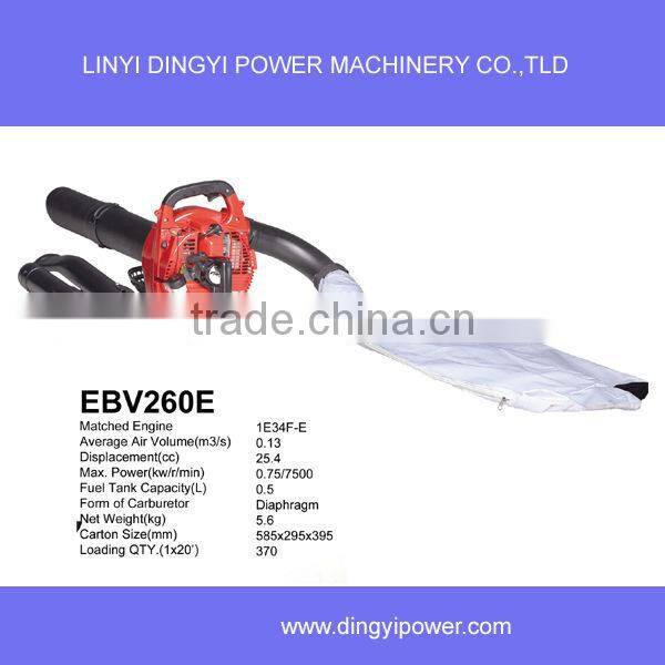 easy operation EBV260E gasoline engine portable blower and vacuum